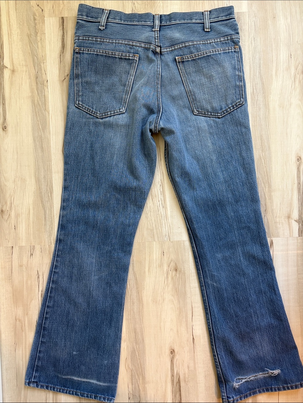 Vintage JC penny plain pockets! Women's Blue Denim Jeans